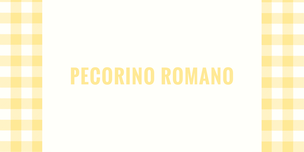 Pecorino romano