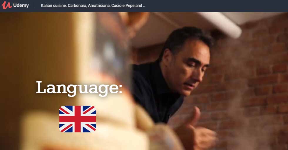 Have fun with Fausto Soldini’s video courses of Roman cooking