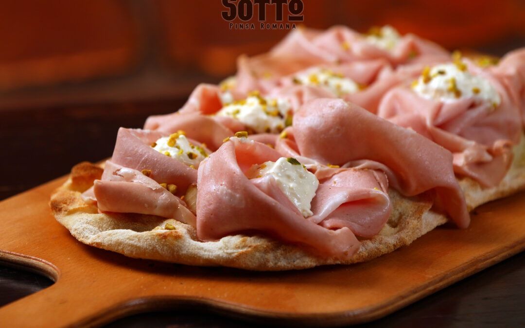 pizza e mortadella malta